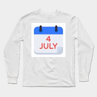 4th July Long Sleeve T-Shirt